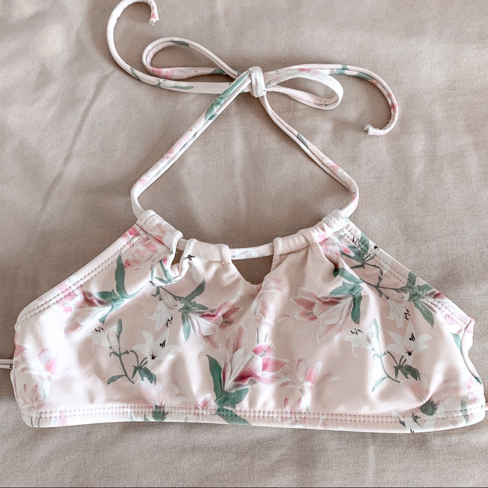 floral bikini top - Picture 1 of 6